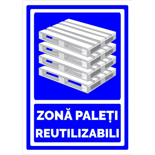 Indicator Pentru paleti, Sticker autocolant