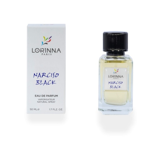 Parfum Lorinna Narciso Black apa de parfum, 50 ml, de dama inspirat din Narciso Rodriguez For Her