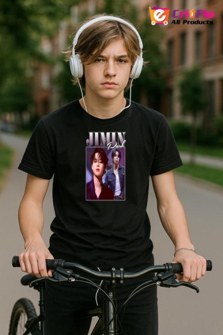 Tricou barbat Kpop cu trupa JIMIN PARK JIMIN music Coreean 236