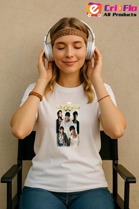 Tricou KPOP dama cu trupa formatia JUNG KOOK , music Coreean 239