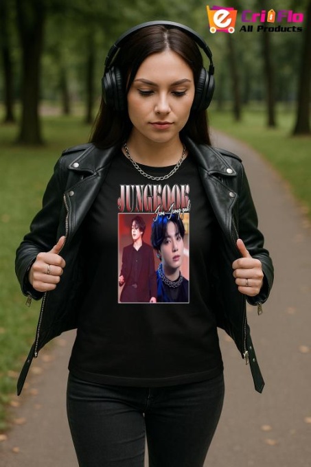 Tricou KPOP dama cu trupa formatia JUNGKOOK 7 , music Coreean 246