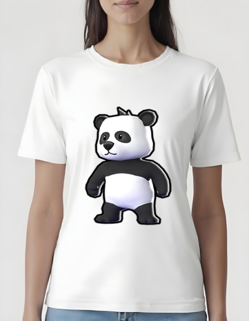 Tricou pentru dama - Stumble Guys - Panda