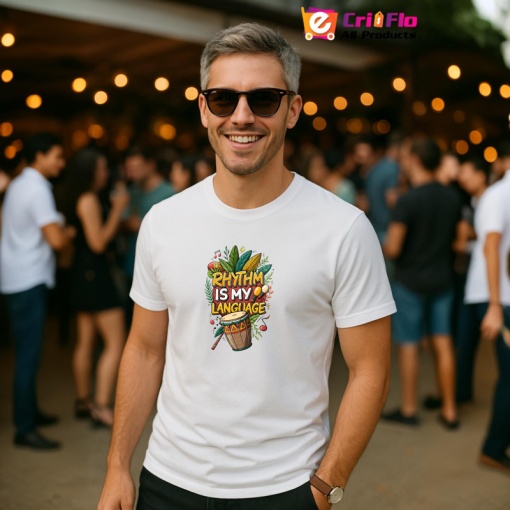 Tricou Rhythm Is My Language Tobe Africane, Copii | Dama | Barbat