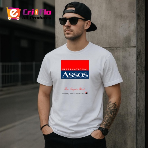 Tricou assos tigari vintage fine virginia blend design clasic, Copii | Dama | Barbat