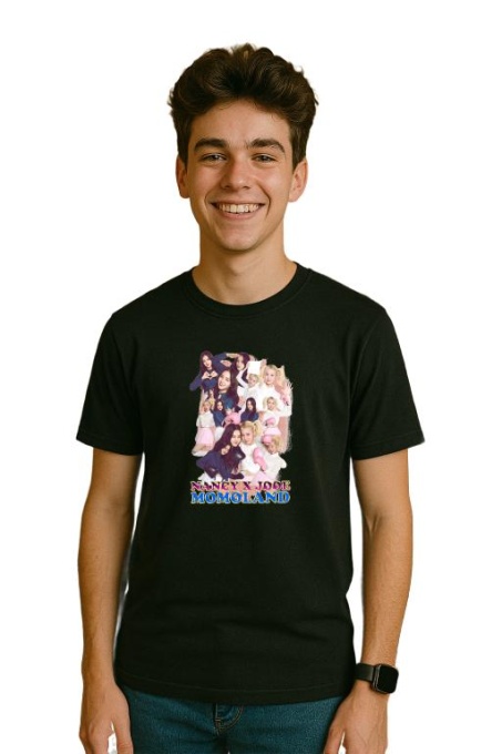 Tricou barbat Kpop cu trupa NANCY X JOOE MAMOLAND music Coreean 274