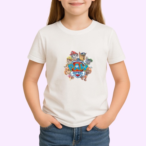 Tricou Paw Patrol echipa de catelusi salvatori in misiuni eroice, Copii | Dama | Barbat