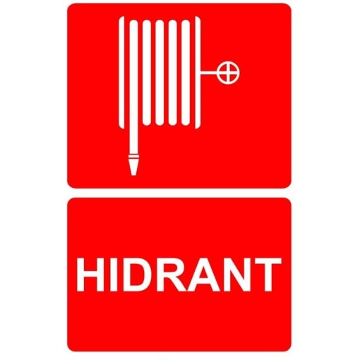 Indicator Hidrant PSI autoadeziv sticker autocolantSticker autocolant
