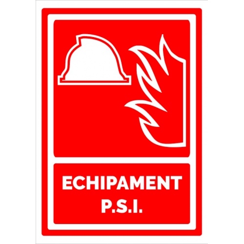Indicator Semn pentru echipament PSI, Sticker autocolant