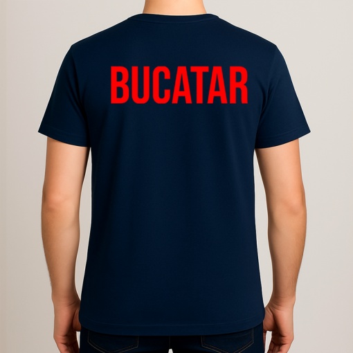 Tricou BUCATAR, Personalizat | Unisex Dama si Barbat, Albastru Inchis