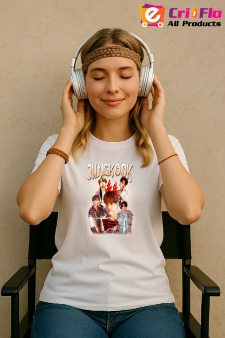Tricou KPOP dama cu trupa formatia JUNGKOOK 9 , music Coreean 247