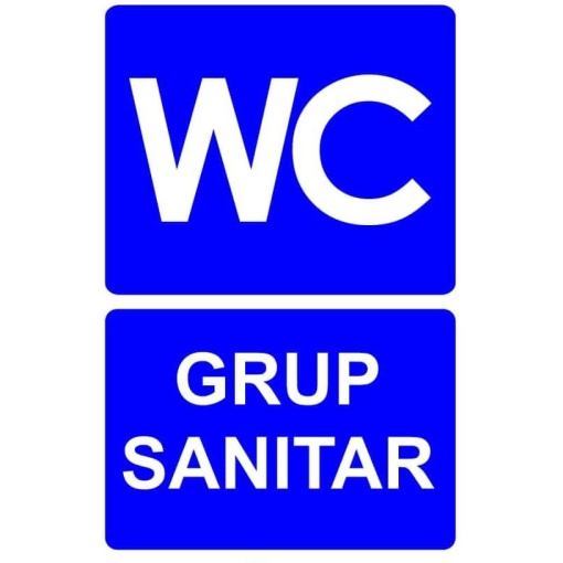 Indicator Grup sanitar indicator de obligativitate, Sticker autocolant