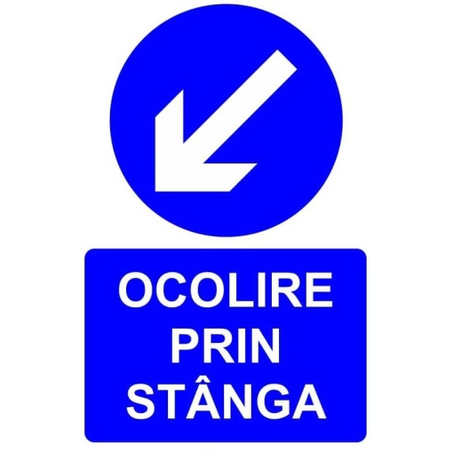 ⚠️ INDICATOARE 🛑 Indicator Ocolire prin stanga indicator de ...