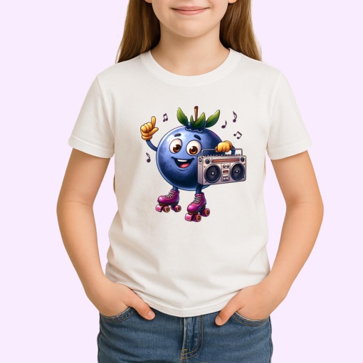 Tricou Afine amuzant de vara party pe role, Fructe, Copii | Dama
