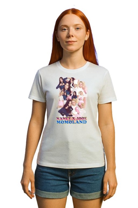 Tricou KPOP dama cu trupa formatia NANCY X JOOE MAMOLAND , music Coreean 274