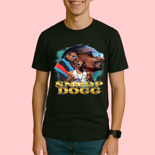 Tricou Snoop Dogg - Duo Caricature, muzica Nu Metal, Dama | Barbat | Copii, Culoare Negru