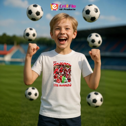Tricou Arsenal The Gunners Team - Copii | Dama | Barbat