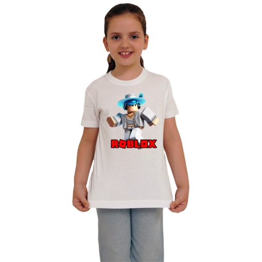 Tricou Copii Roblox Aruncatorul De Cer din bumbac 100%
