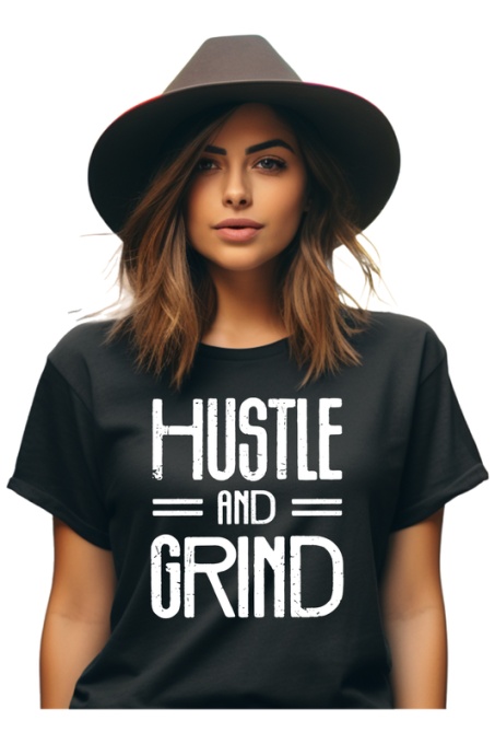 Tricou dama - Hustle and Grind