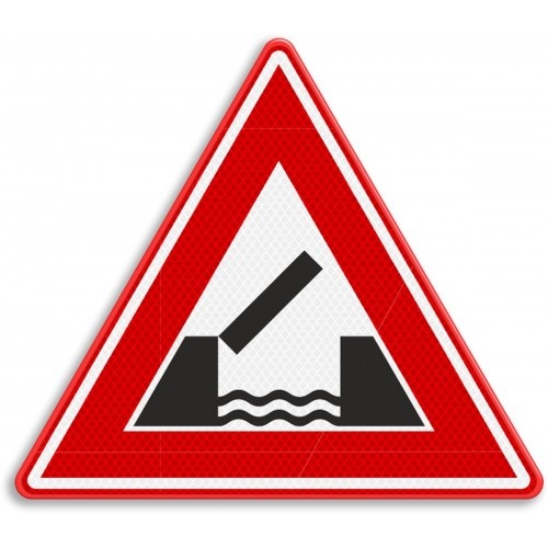 Indicator de circulatie pentru pod mobil, Sticker autocolant