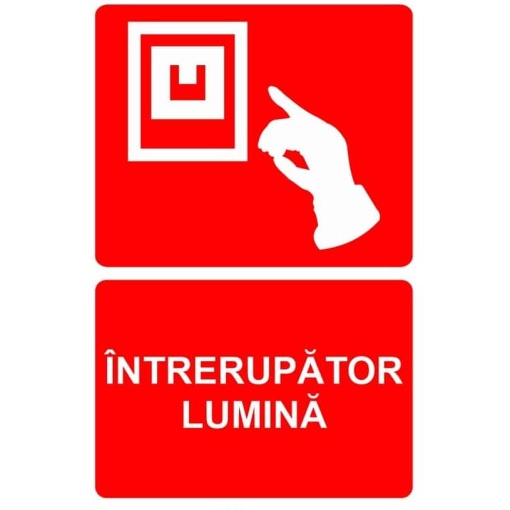 Indicator Intrerupator lumina PSI autoadeziv sticker autocolantSticker autocolant