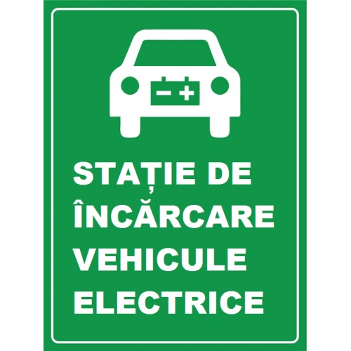 Indicator pentru statie de incarcare vehicule electrice v1, Sticker autocolant