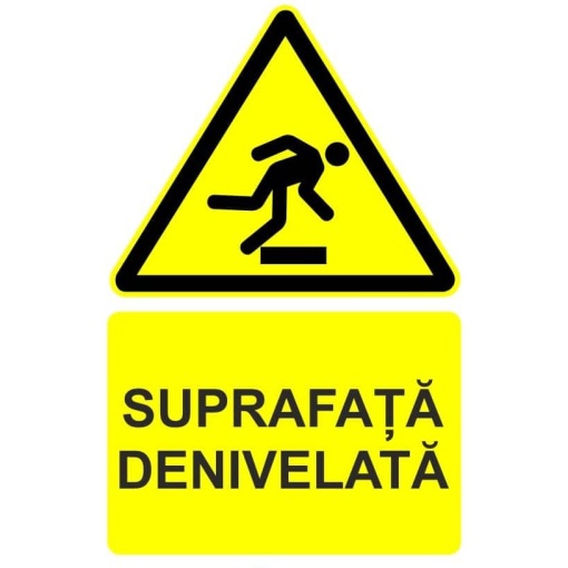 Indicator Suprafata denivelata indicator de avertizare, Sticker autocolant