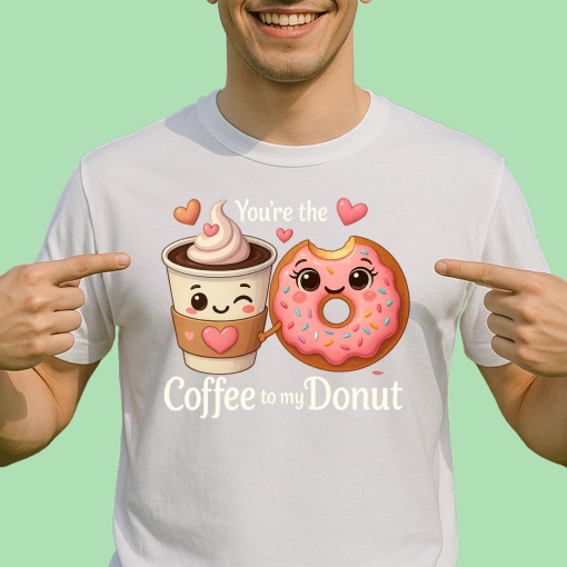 Tricou Coffe and Donut - Copii | Dama | Barbat