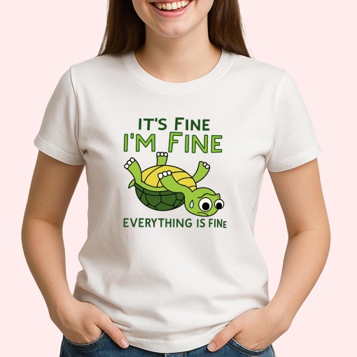 Tricou It s fine i m fine Sunt bine - Copii | Dama | Barbat