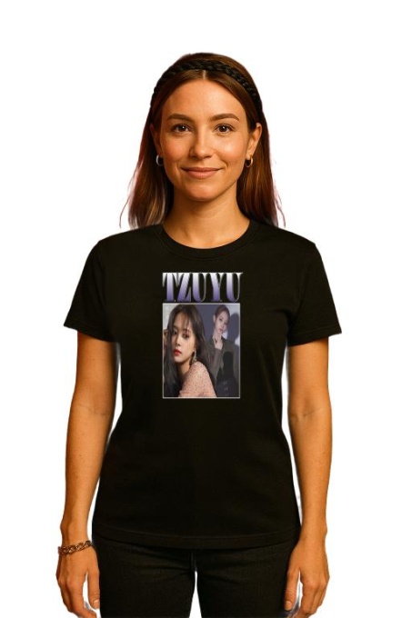 Tricou KPOP dama cu trupa formatia TZUYU , music Coreean 298