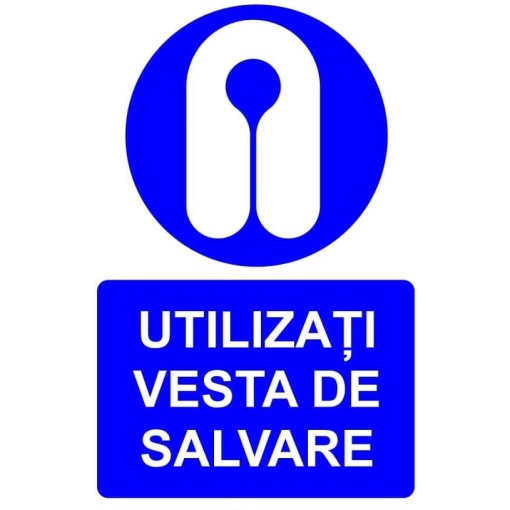 Indicator Utilizati vesta de salvare indicator de obligativitate, Sticker autocolant