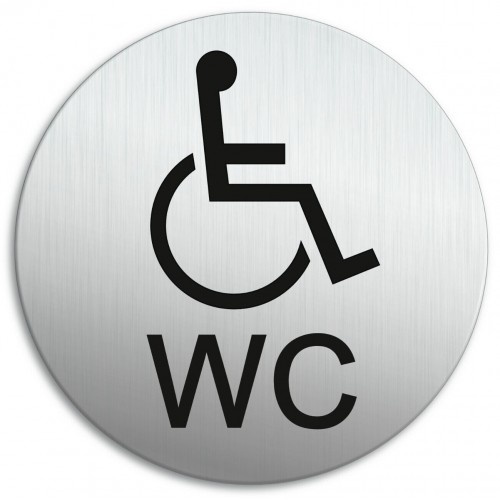 Indicator WC Toaleta pentru toaleta Handicap, Sticker autocolant