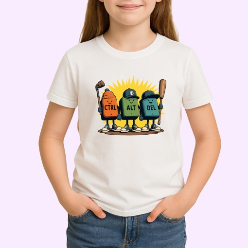 Tricou Control Alt Del Combinatia perfecta - Copii | Dama | Barbat