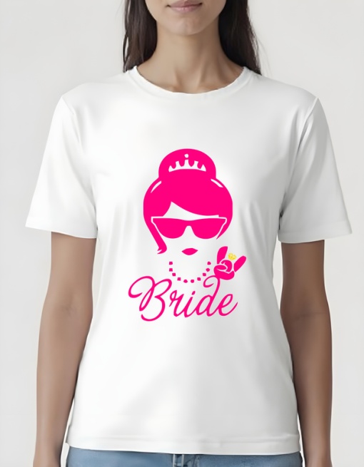 Tricou dama - BRIDE'S TEAM