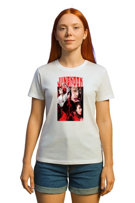 Tricou KPOP dama cu trupa formatia JUNGKOOK 4 , music Coreean 243