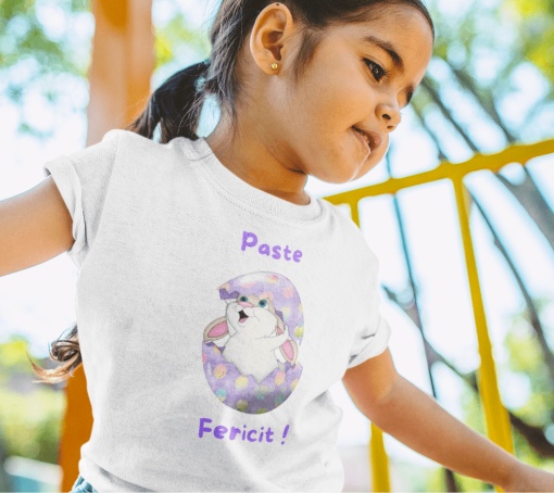 Tricou pascal copii Personalizat - Bucurie Într-un Mod Unic! - Cadou