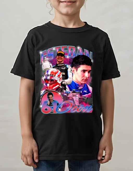 Tricou pentru copii - Formula 1 - Esteban Ocon