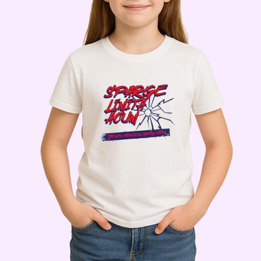 Tricou Sparte Limita acum, infrunta imposibilul - Copii | Dama | Barbat