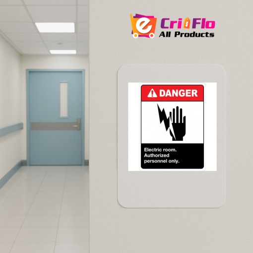 ⚠️ INDICATOARE 🛑 Indicator Danger electrical room authorized personnel ...