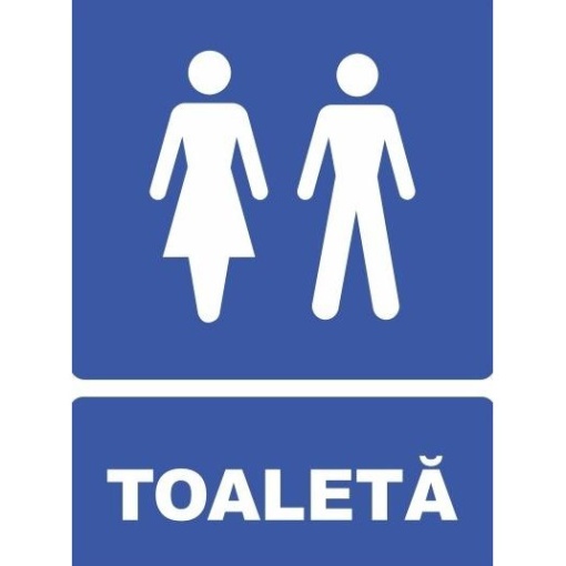 Indicator Indicator toaleta femei barbati, Sticker autocolant