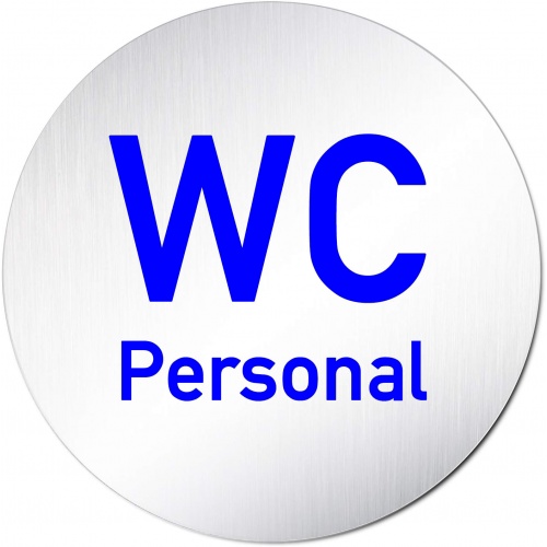 Indicator Semn pentru wc personal, Sticker autocolant