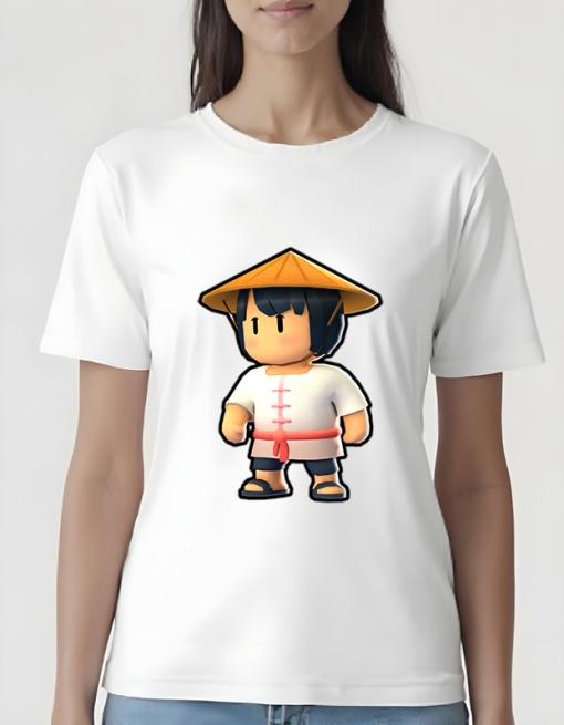Tricou pentru dama - Stumble Guys - Samurai