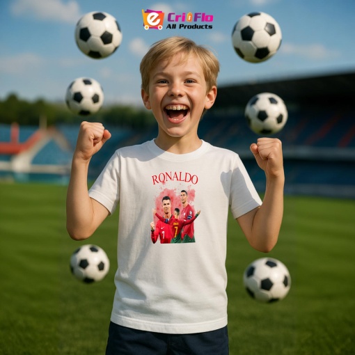 Tricou Ronaldo CR7 Presentation - Copii | Dama | Barbat