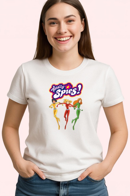 Tricou totally spies agente secrete adolescente in misiuni periculoase, Copii | Dama | Barbat