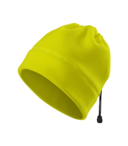 Caciula 2 in 1, caciula sau fular de gat de culoare galben neon