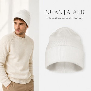 Căciulă Bărbați Unisex tip Beanie, Călduroasă, Tricotată și Modernă – 315 - Img 11