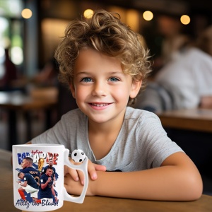 Cana antistres personalizata cu Kylian Mbappé - Img 2