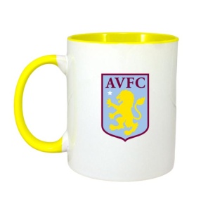 Cana Aston Villa Anglia , cu logoul stema echipei, Cadoul Perfect - Img 5