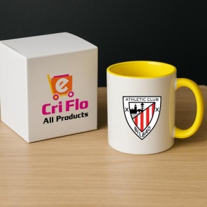 Cana Athletic Bilbao Spania , cu logoul stema echipei, Cadoul Perfect - Img 29