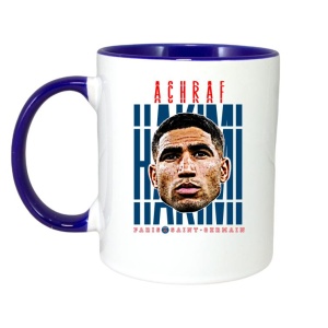 Cana cu fotbalistul Achraf Hakimi-Paris Saint-Germain PSG - Img 6