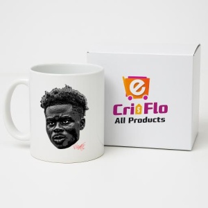 Cana cu fotbalistul Bukayo Saka-Arsenal FC - Img 21